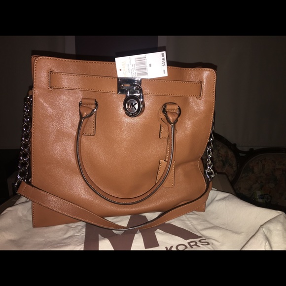 Authentic, New, Leather, Michael Kors Purse - Picture 1 of 8